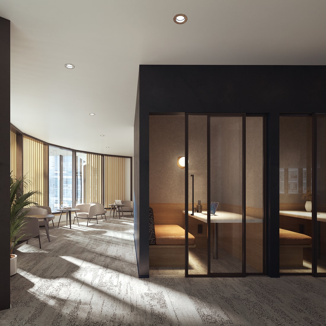 South Yards Co-Work Lounge