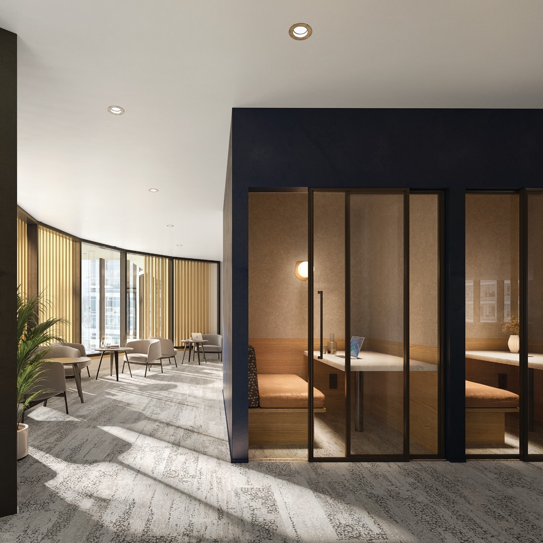 South Yards Co-Work Lounge